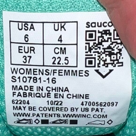 Saucony Cohesion 16 Running Shoes Atoms / Lapis S10781-16 Women's 6 - Picture 10 of 11